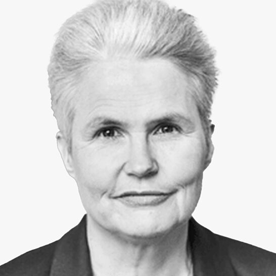 [Translate to Deutsch (Schweiz):] Portraitbild des Referenten in schwarz-weiß, Dr. med. dent. Anke Handrock