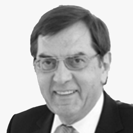 [Translate to Deutsch (Schweiz):] Portraitbild des Referenten in schwarz-weiß, Dr. Riegl