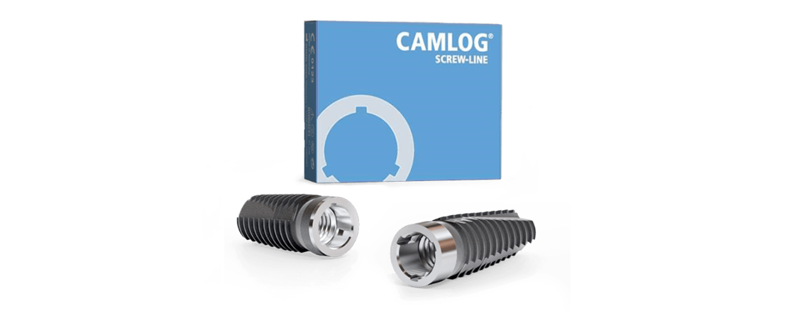 CAMLOG Screw-Line Implantate und Verpackung